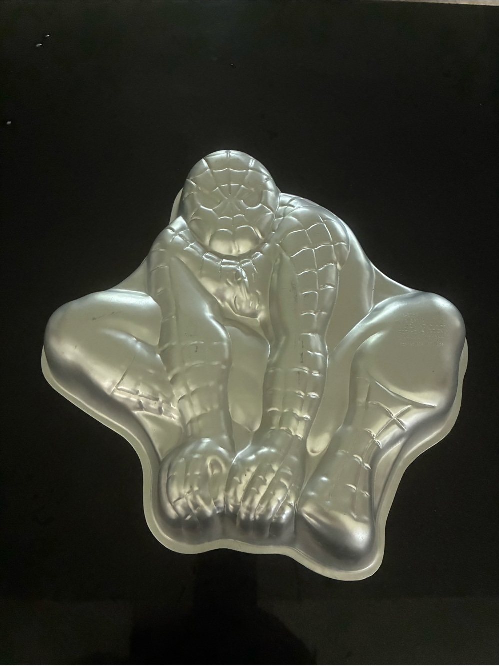 Spider man cake mold
